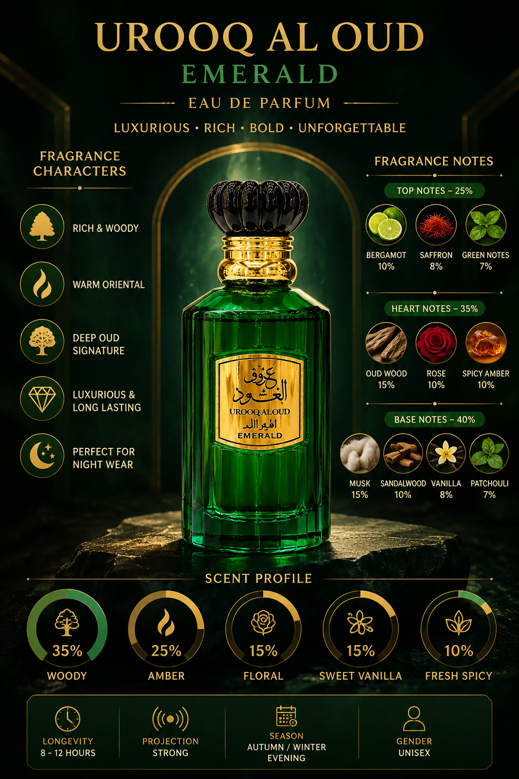 Urooq Al Oud Emerald