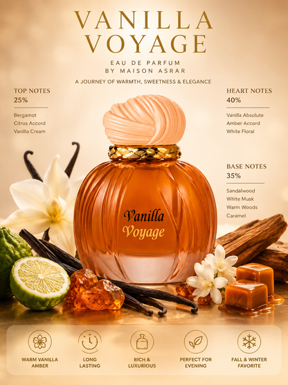 Maison Asrar – Vanilla Voyage Eau de Parfum