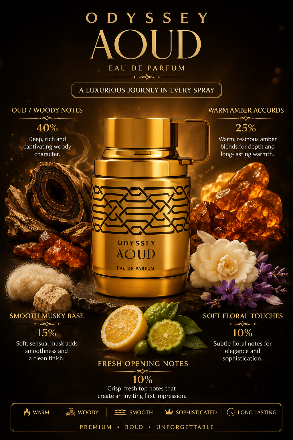 Odyssey Aoud Eau De Parfum