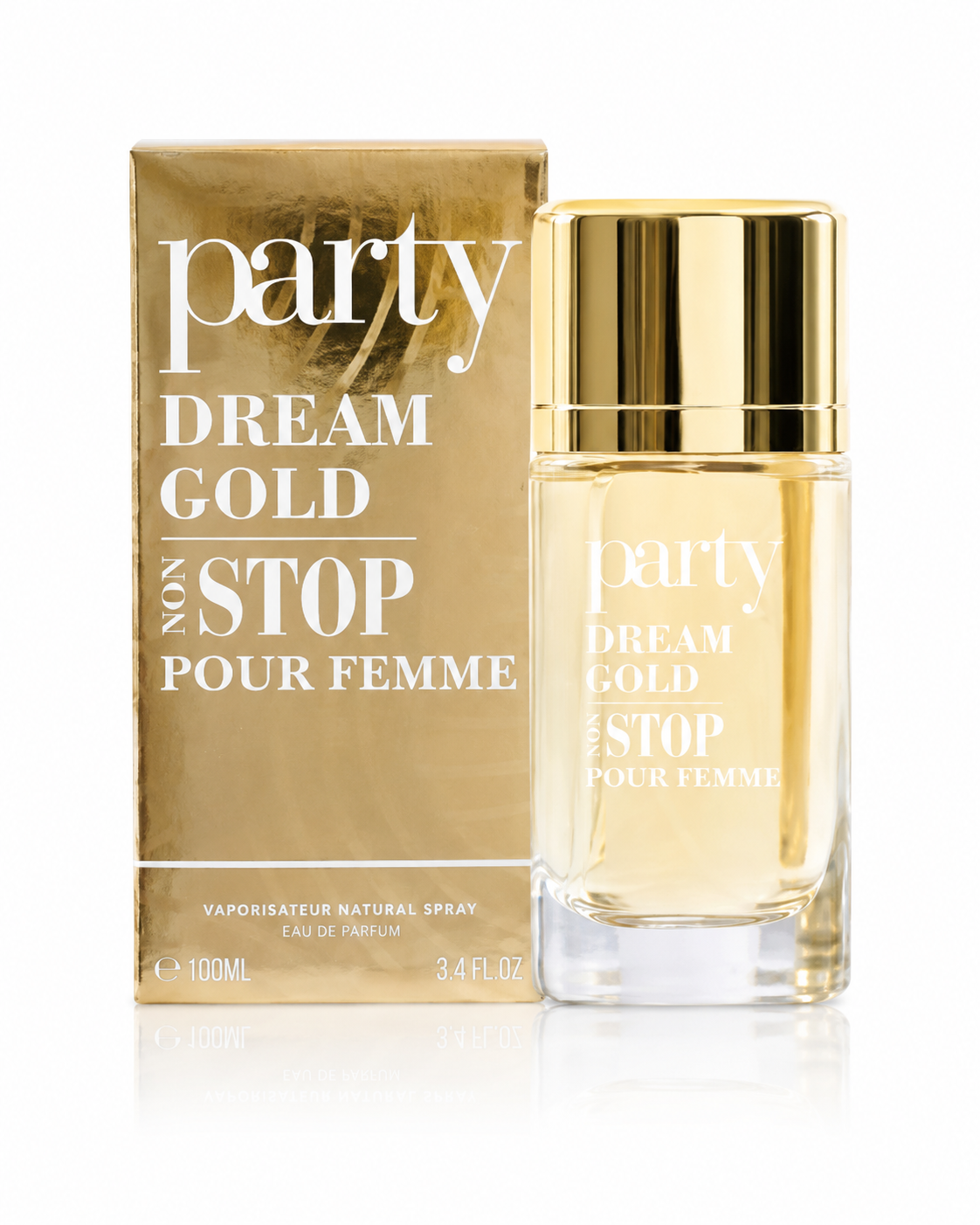 Party Dream Gold Non Stop Pour Femme – Eau De Parfum